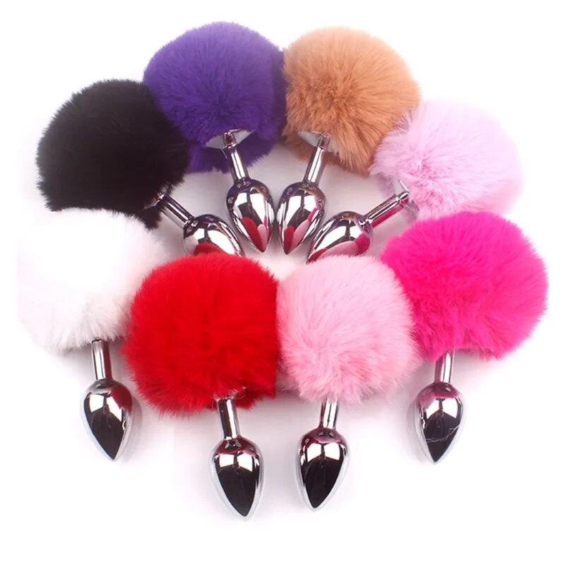 Datecapades Bunny Tail Butt Plug