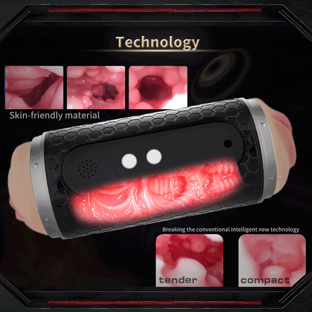 Adult Men Toy. Datecapades Automatic Male Masturbator has Skin Friendly Material.