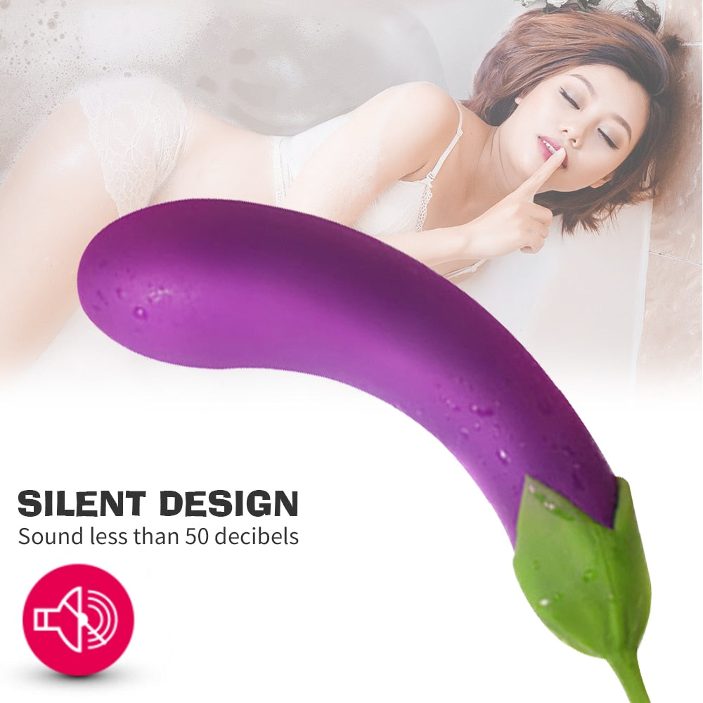 Datecapades Eggplant Vibrator with 10 Vibration Modes.