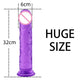 Datecapades Realistic Purple Dildo.
