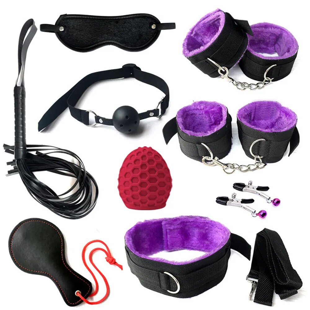Datecapades Sexy 11 Piece BDSM Starter Kit