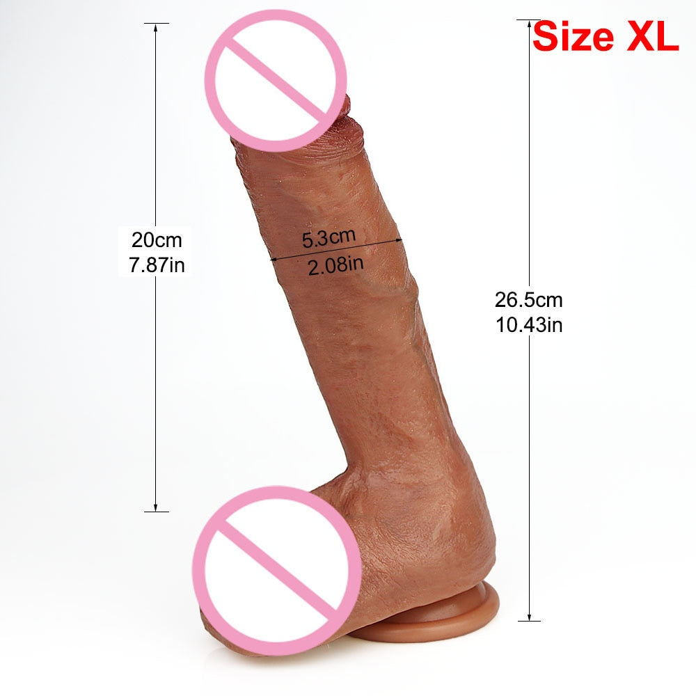 Datecapades "Big Dick Energy" Realistic Dildo in XL.