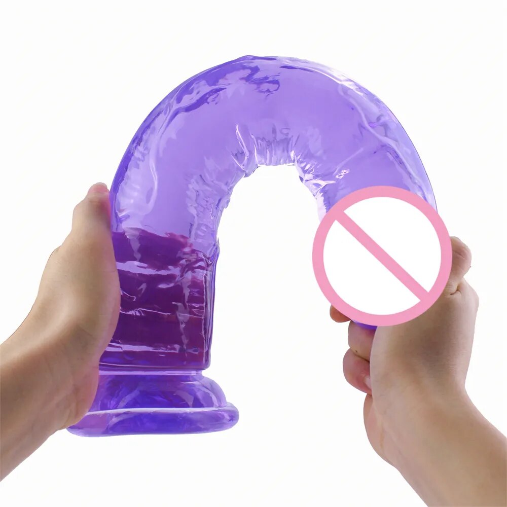 Datecapades Realistic Purple Dildo.