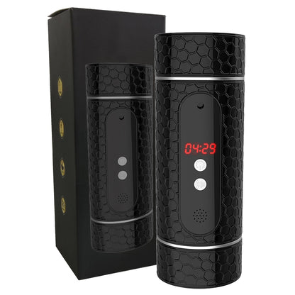 Adult Men Toy. Datecapades Automatic Male Masturbator w/ Moaning Noises in Black.