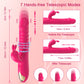 Datecapades Rabbit G-Spot Vibrator & Rotating Dildo has 7 Hands-free Telescopic Modes. 
