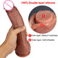 Datecapades "Big Dick Energy" Realistic Dildo has a Double Layer of Silicone.