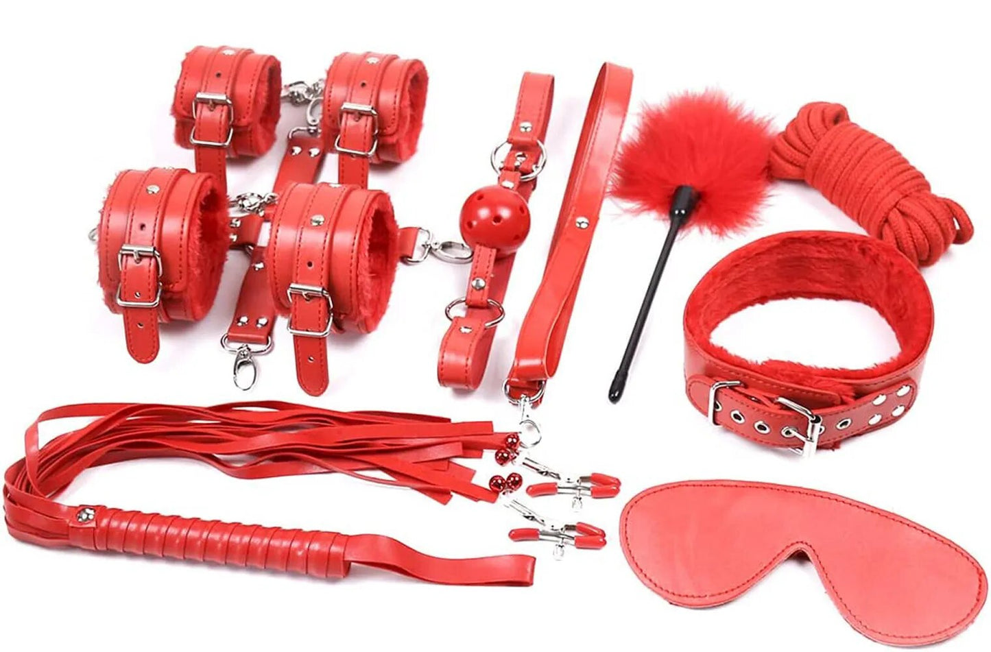 Datecapades Sexy 11 Piece BDSM Starter Kit