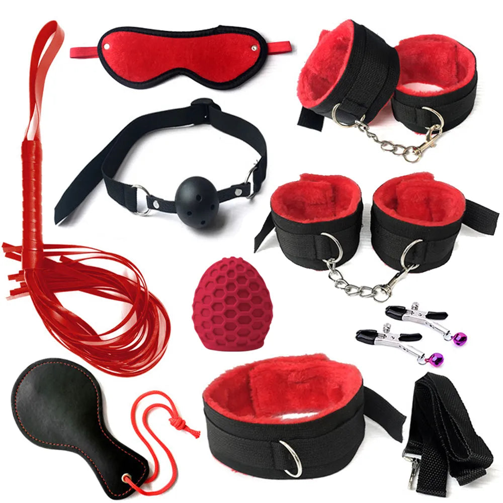 Datecapades Sexy 11 Piece BDSM Starter Kit