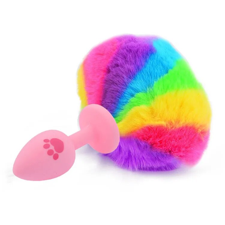 Datecapades Bunny Tail Butt Plug