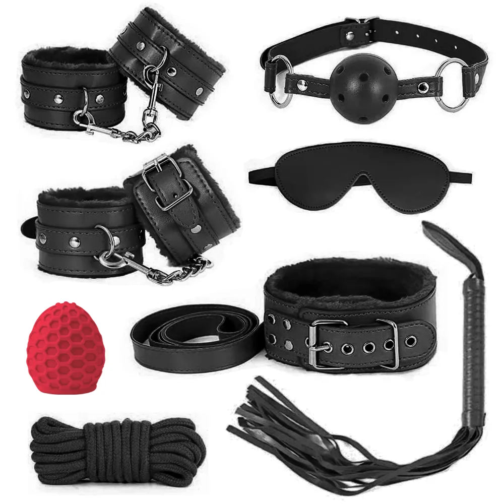 Datecapades Sexy 11 Piece BDSM Starter Kit
