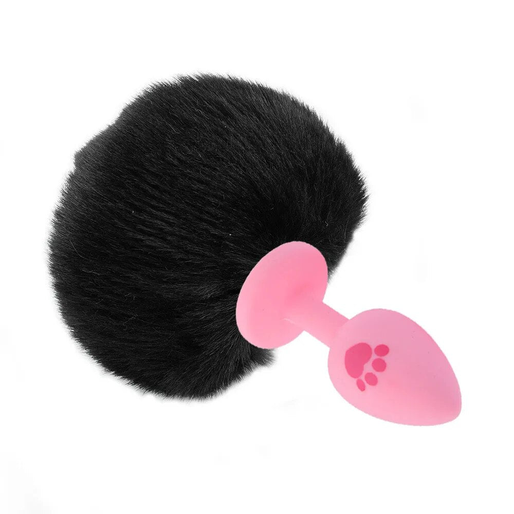 Datecapades Bunny Tail Butt Plug