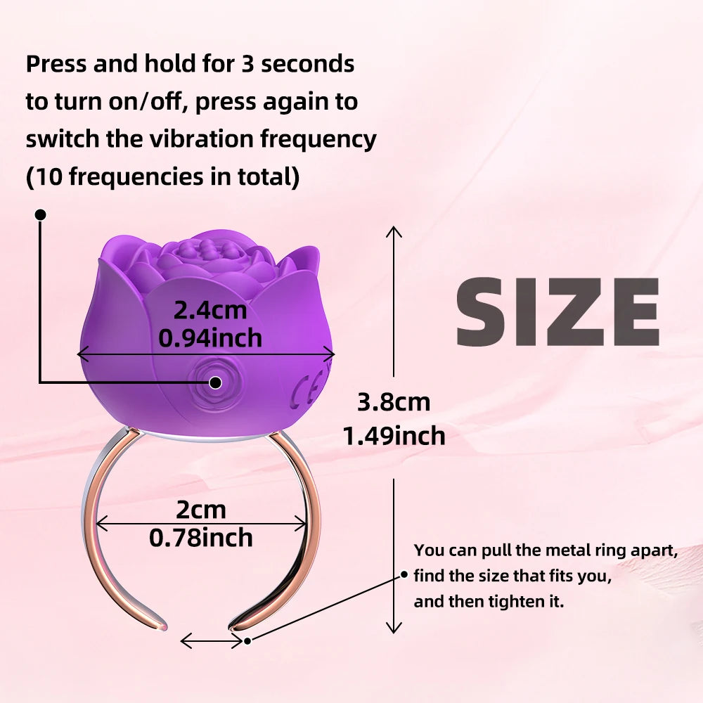 Datecapades Rose Ring