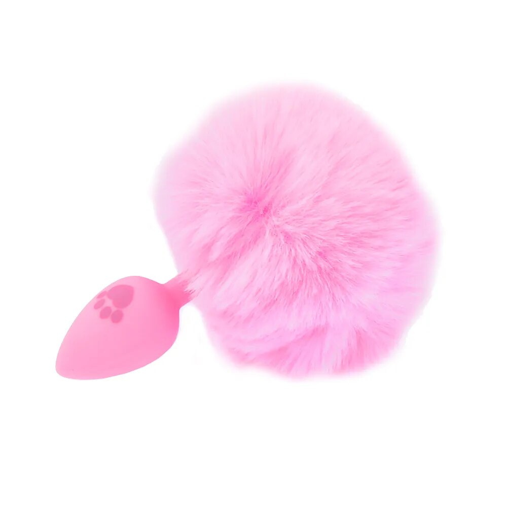 Datecapades Bunny Tail Butt Plug