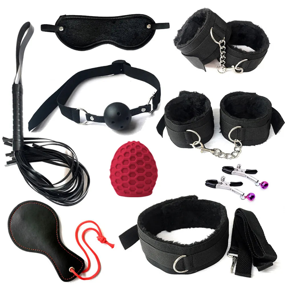Datecapades Sexy 11 Piece BDSM Starter Kit