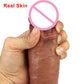 Datecapades "Big Dick Energy" Realistic Dildo Has Realistic Skin.