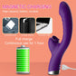 Datecapades 2 In 1 Vibrator with G-Spot and Clitoris Stimulator has Magnetic Charging 