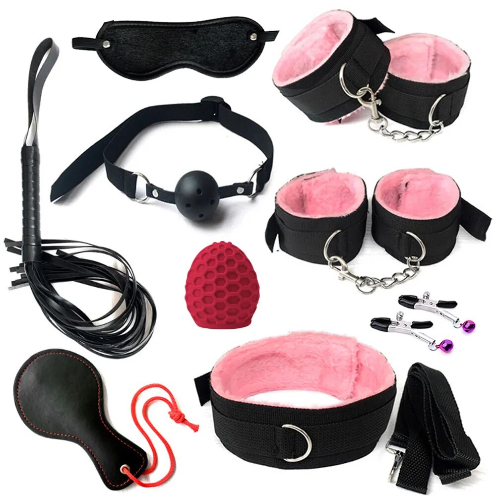Datecapades Sexy 11 Piece BDSM Starter Kit