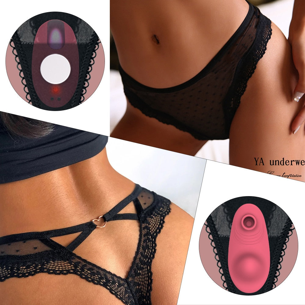 Datecapades "Viral" Clitoris Sucking Vibrating Panties with Remote Control Datecapades "Viral" Clitoris Sucking Vibrating Panties with Remote Control