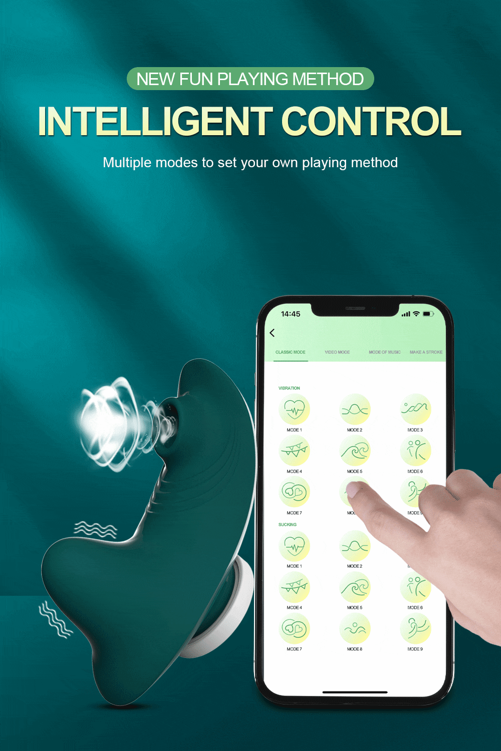 Datecapades "Watch Me Cum" Bluetooth Clitoris Sucking Vibrator with APP Remote Control