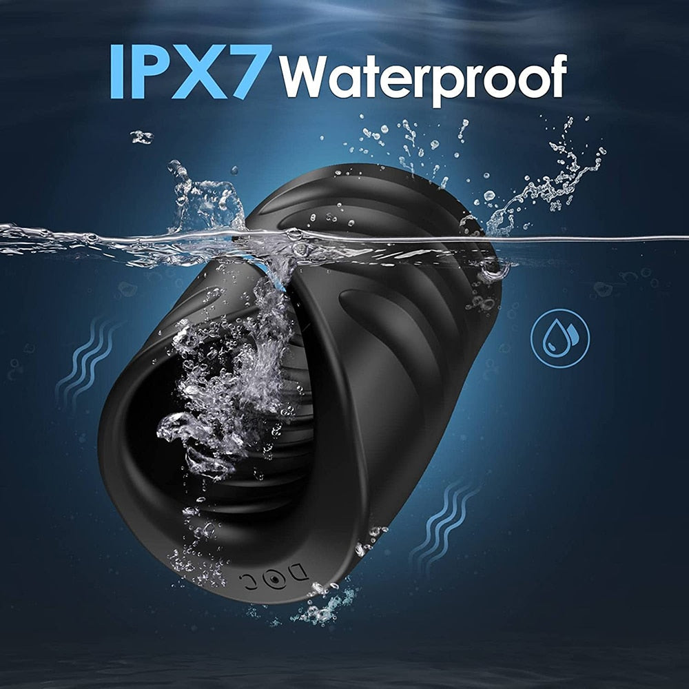 Datecapades "Hold Daddy" Penis Bluetooth Vibrator is Waterproof.